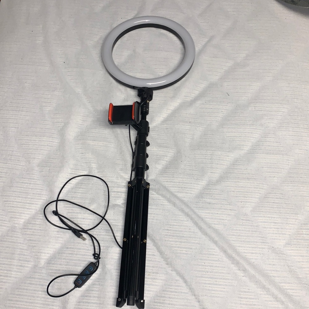 12" Selfie Ring Light with 63" Adjustable Tripod Stand
